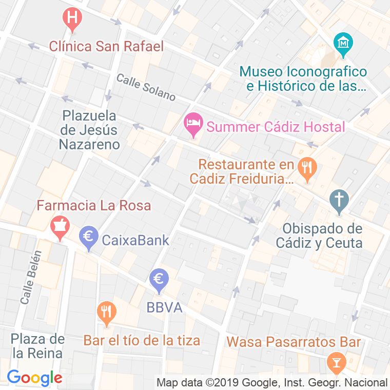 Código Postal calle Armengual en Cádiz