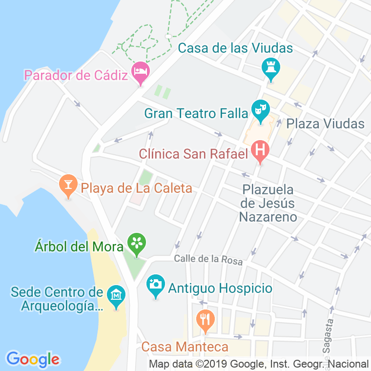Código Postal calle Bolivia en Cádiz