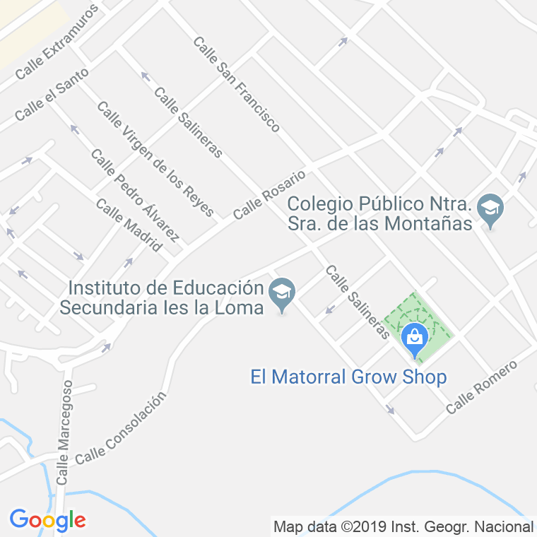 Código Postal calle Consolacion en Cádiz