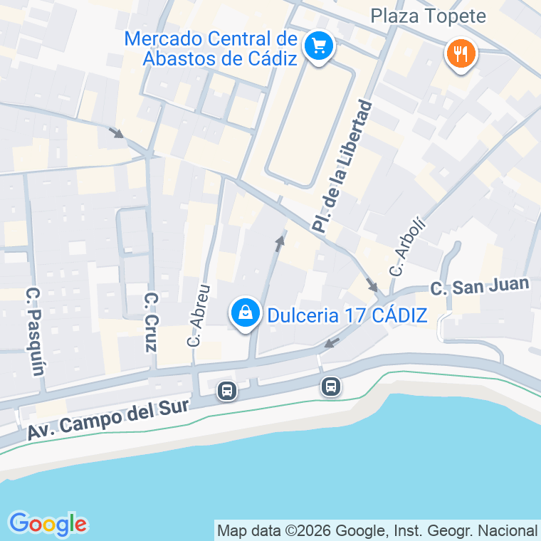 Código postal de Arco de Garaicoechea en Cádiz