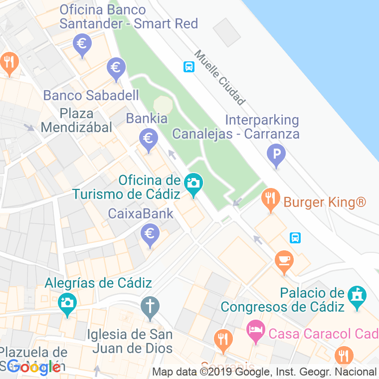 Código Postal calle Aurelio Seller en Cádiz