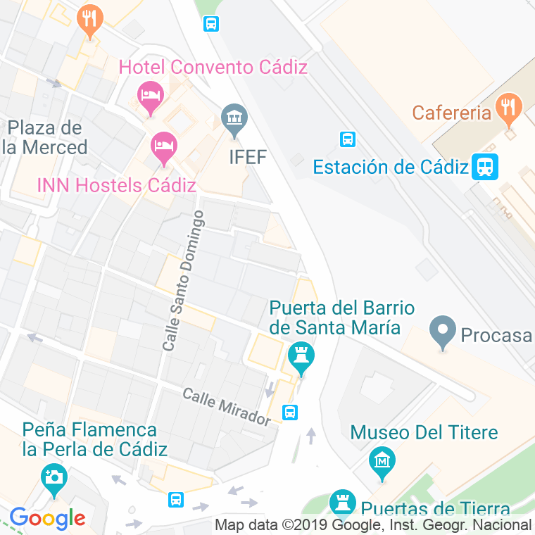 Código Postal calle Goleta en Cádiz