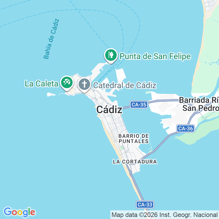 Código postal de Arbol, Plazoleta en Cádiz