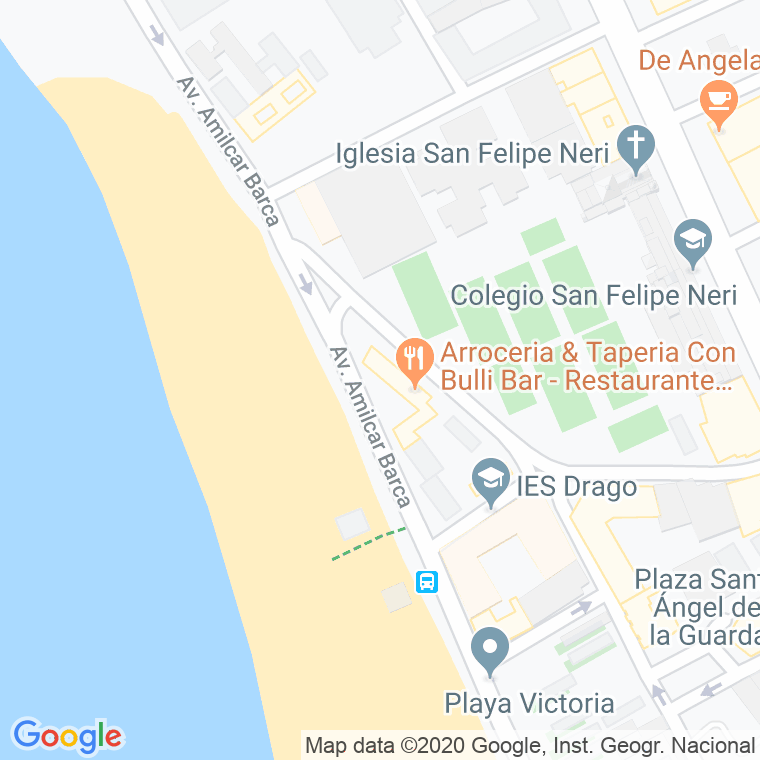Código Postal calle Victoria en Cádiz