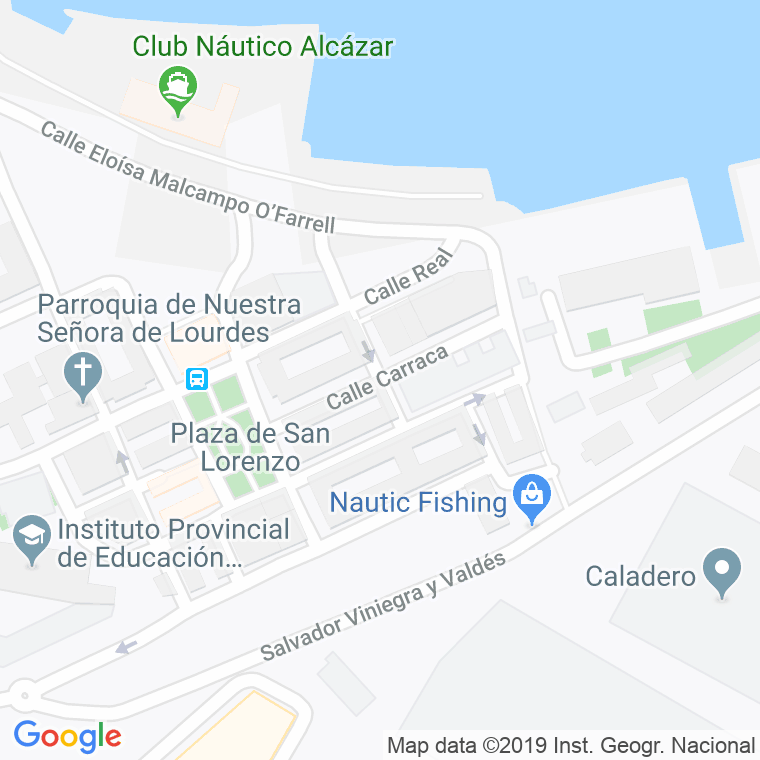 Código Postal calle Ancora en Cádiz
