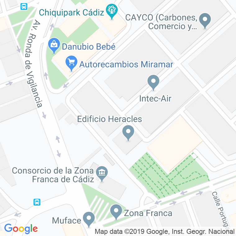 Código Postal calle Andorra en Cádiz
