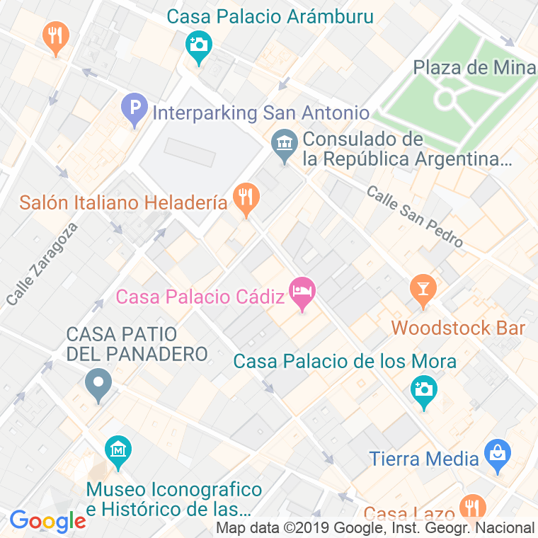 Código Postal calle Armadores, Los en Cádiz