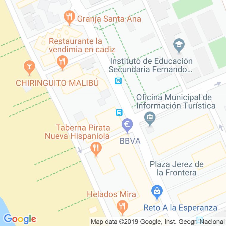 Código Postal calle Italia en Cádiz