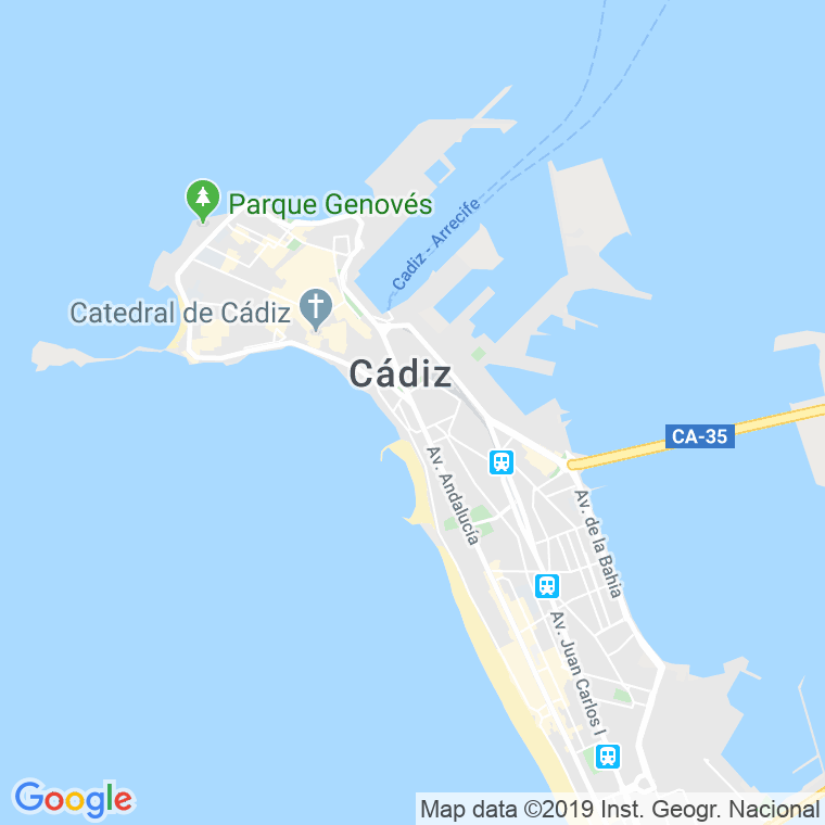 Código Postal calle Codigo Correspondencia Para Organismos Oficiales en Cádiz