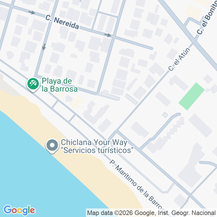 Código postal de Urb Residencial el Lago en Barrosa (la)