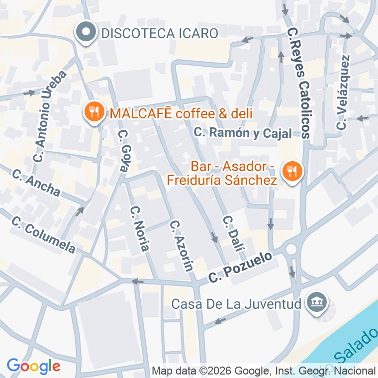 Código postal de Calle Antonio Fernandez en Conil de la Frontera