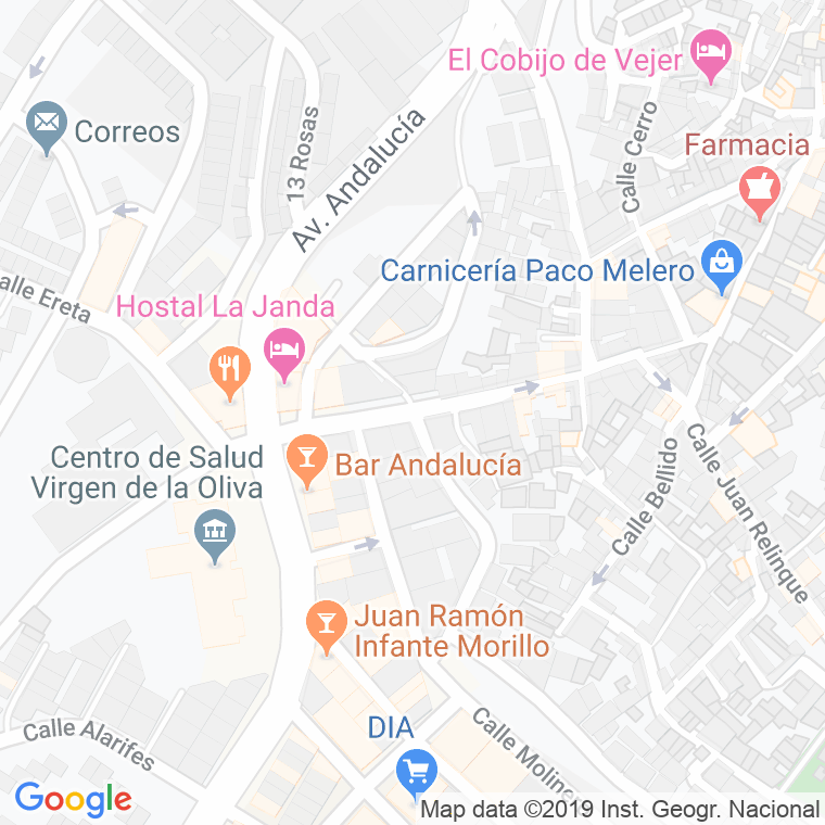 Código Postal de San Ambrosio en Cádiz