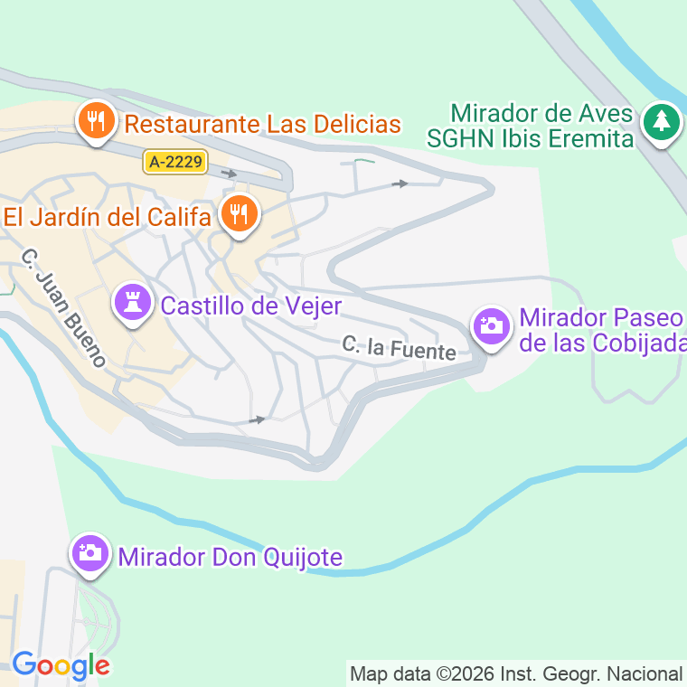 Código postal de Calle Fuente Molina en Vejer de la Frontera