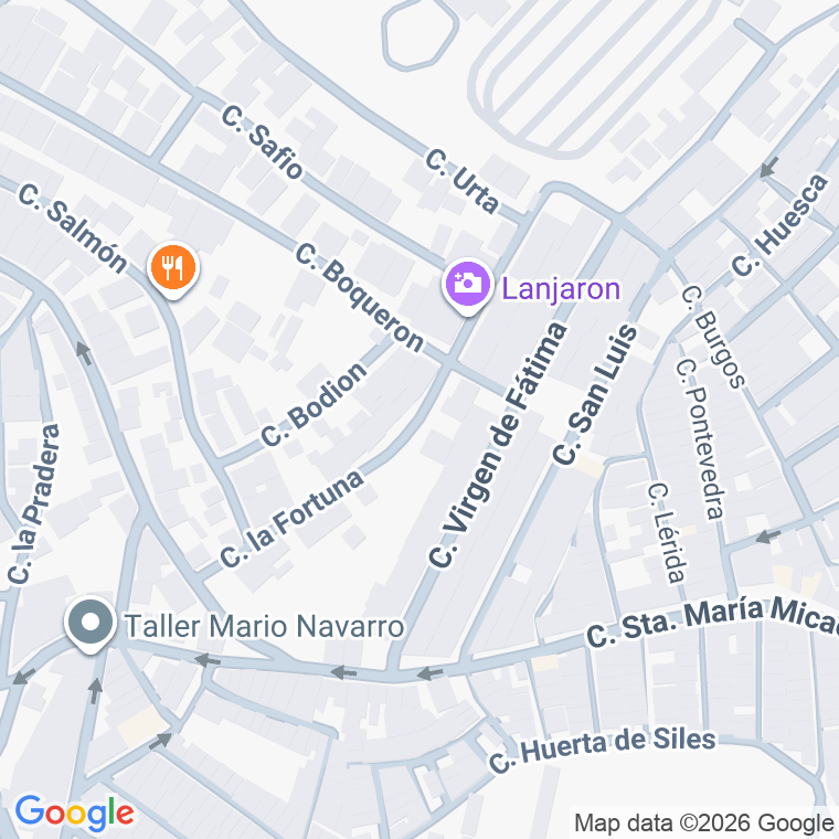 Código postal de Calle Fortuna (la) en Algeciras