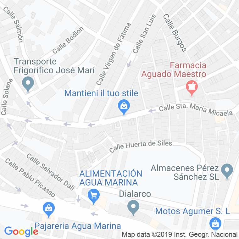 Código Postal calle Fernando Iii El Santo en Algeciras