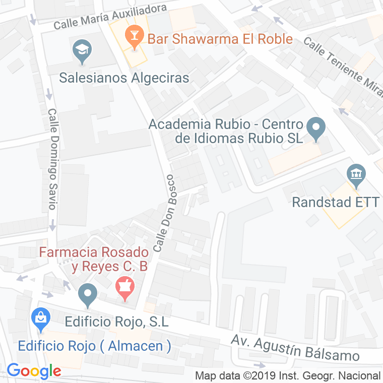Código Postal calle Guatemala en Algeciras