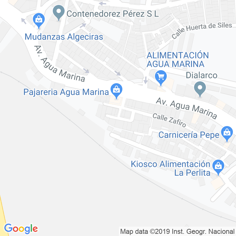 Código Postal calle Rubi, El en Algeciras