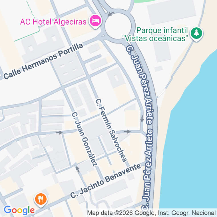 Código postal de Urb Balcon de la Bahia en Algeciras