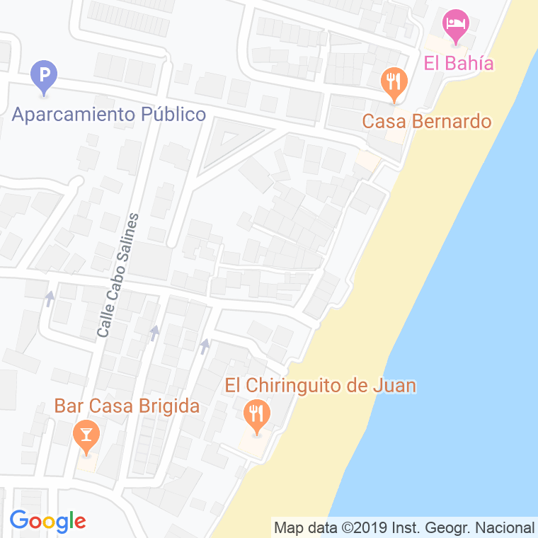 Código Postal calle Cabo De Gata en Algeciras