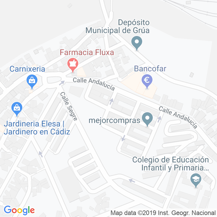 Código Postal calle Albufera en Algeciras