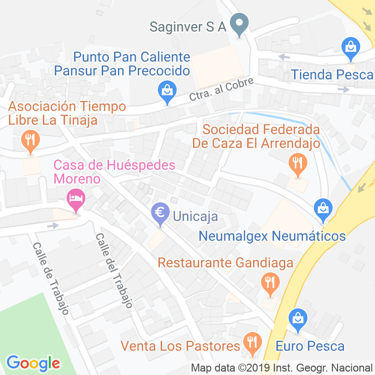 Código Postal calle Barriada Padre Flores en Algeciras