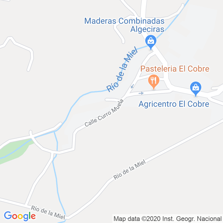 Código Postal calle Curro Muela en Algeciras