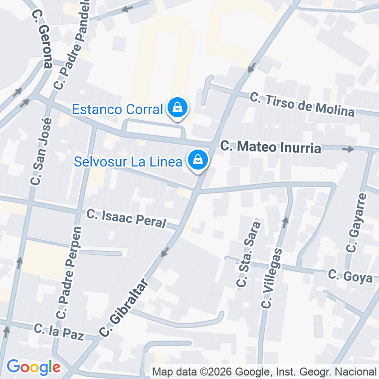 Código postal de Calle Jacinto Verdaguer en Linea la Concepcion (la)