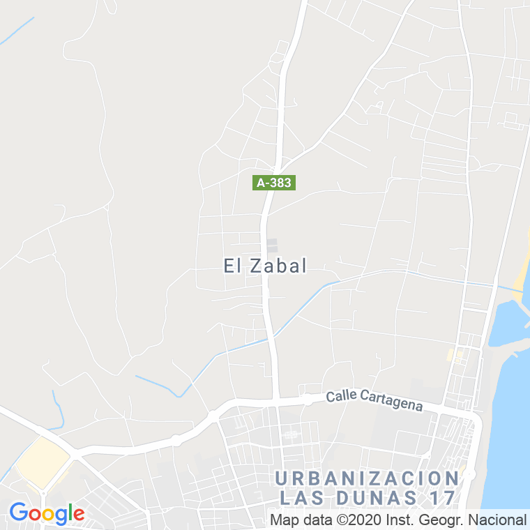 Código Postal de Zabal Bajo en Cádiz