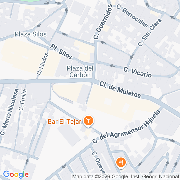 Código postal de Calle Aguas (las) en Jerez de la Frontera