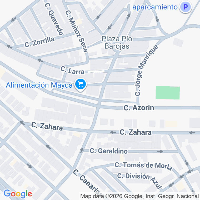 Código postal de Calle Espronceda en Jerez de la Frontera