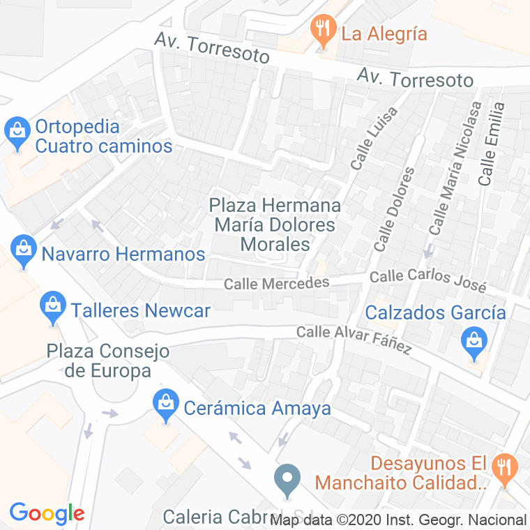 Código Postal calle Alvaro Enrique en Jerez de la Frontera