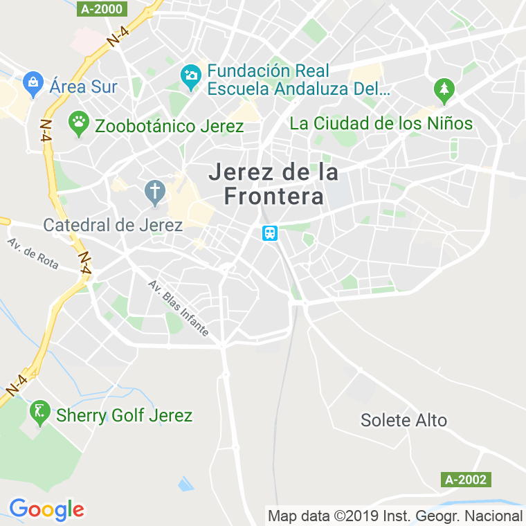 Código Postal calle Arcos   (Impares Del 49 Al Final)  (Pares Del 40 Al Final) en Jerez de la Frontera