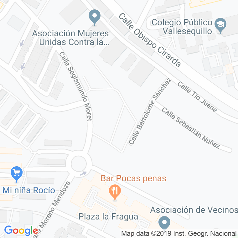 Código Postal calle Jose Cepero en Jerez de la Frontera