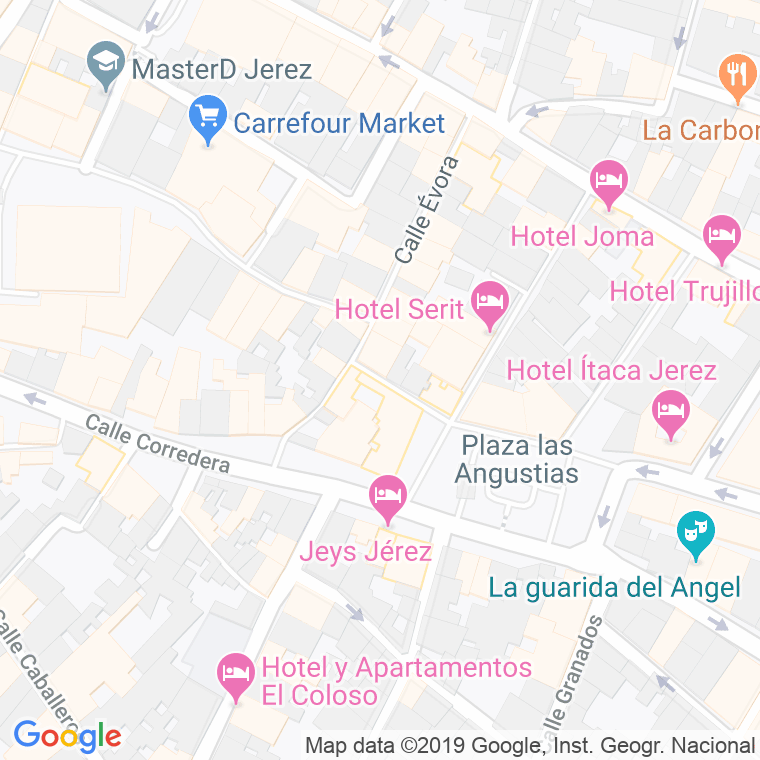 Código Postal calle Levante en Jerez de la Frontera