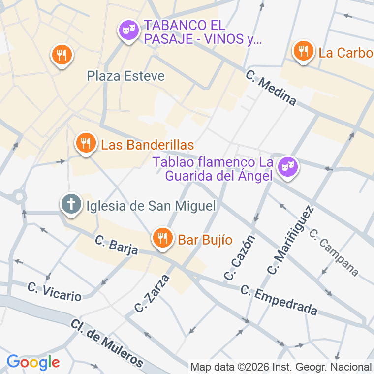 Código postal de Pedro Alonso en Jerez de la Frontera