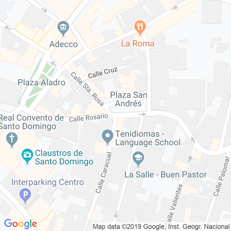 Código Postal calle San Andres, De, plaza en Jerez de la Frontera