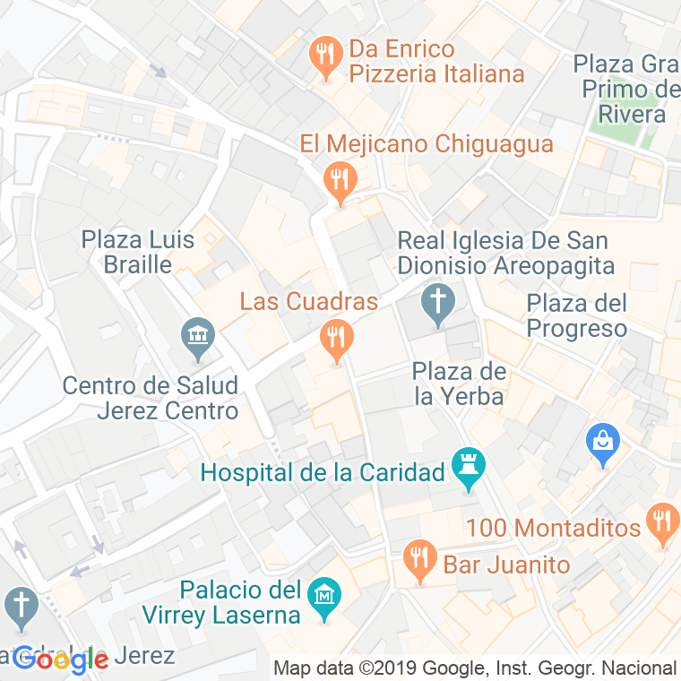Código Postal calle Asuncion, De La, plaza en Jerez de la Frontera