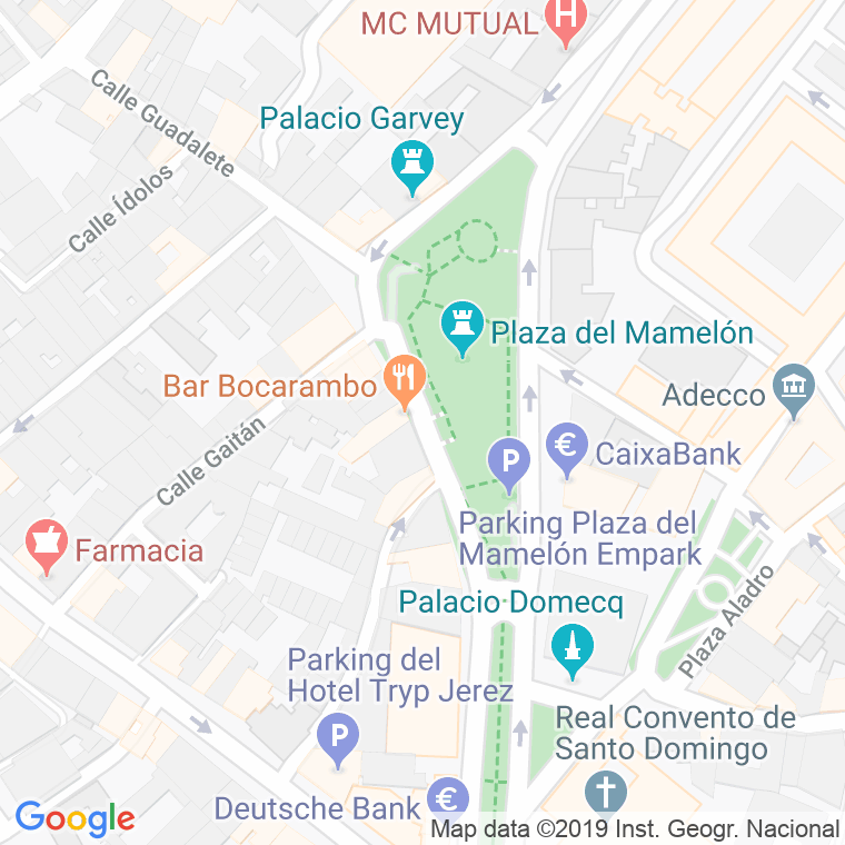 Código Postal calle Beato Juan Grande en Jerez de la Frontera