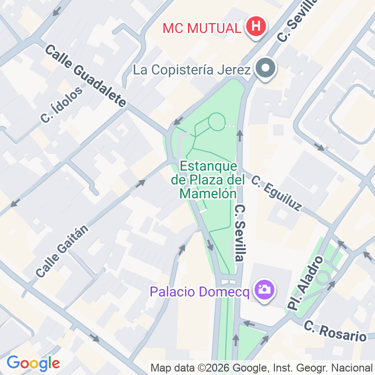 Código postal de Beato Juan Grande en Jerez de la Frontera