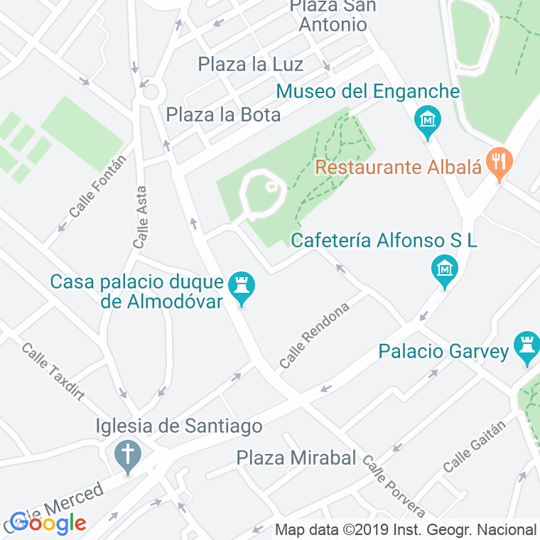 Código Postal calle Cervantes en Jerez de la Frontera