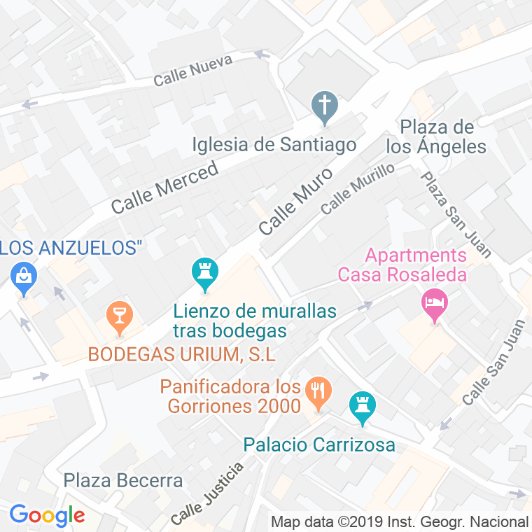 Código Postal calle Cubo, Del, plaza en Jerez de la Frontera