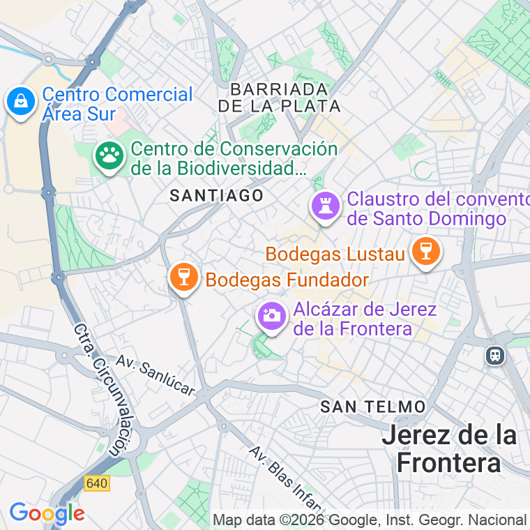 Código postal de Progreso, Del, Plaza (impares del 1 al Final)  (pares del 2 al Final) en Jerez de la Frontera