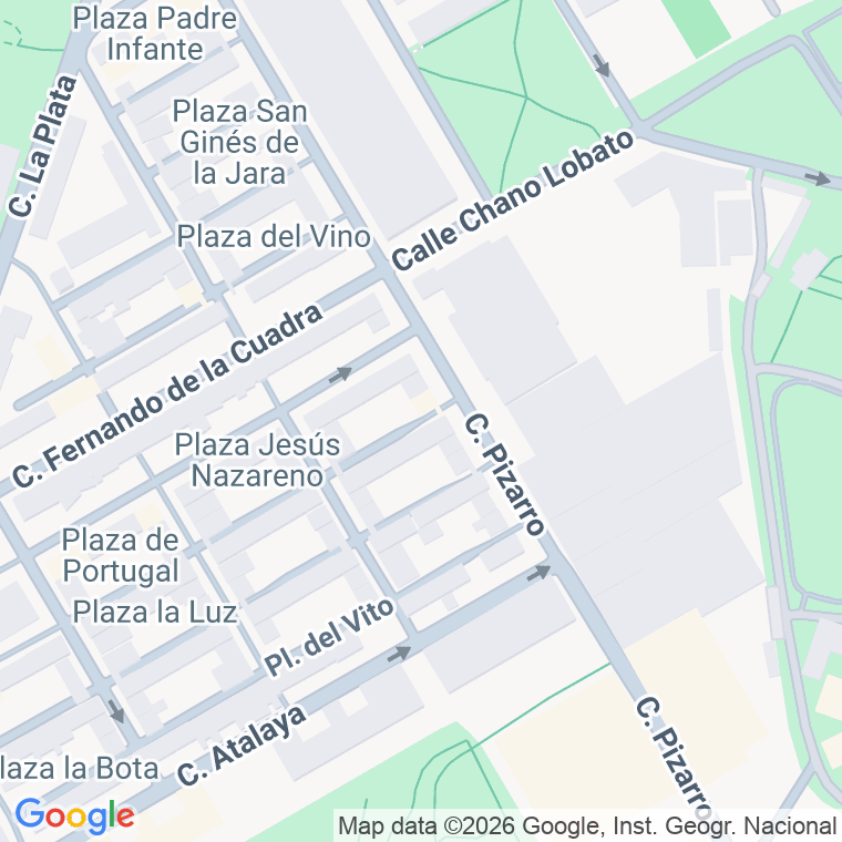 Código postal de Redores, De, Plaza en Jerez de la Frontera
