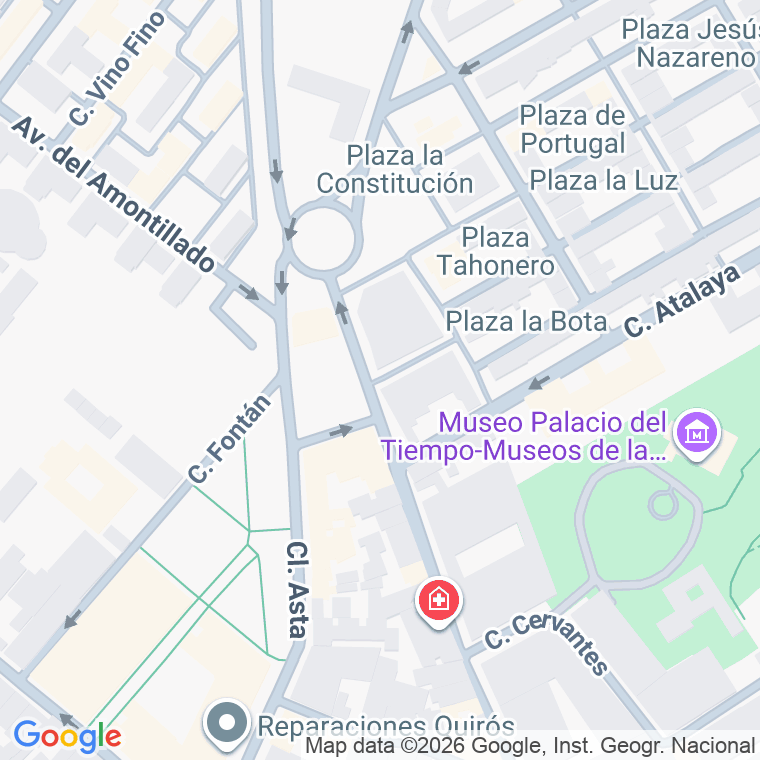 Código postal de Venencia en Jerez de la Frontera