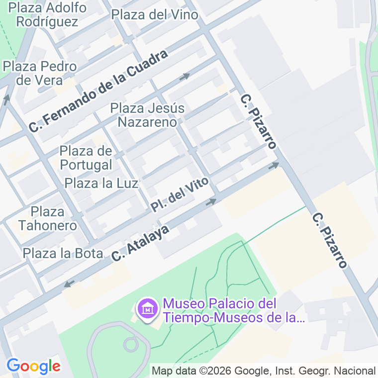 Código postal de Vito, De, Plaza en Jerez de la Frontera