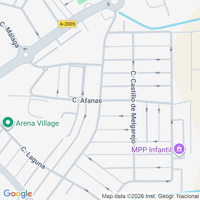 Código postal de Afanas en Jerez de la Frontera