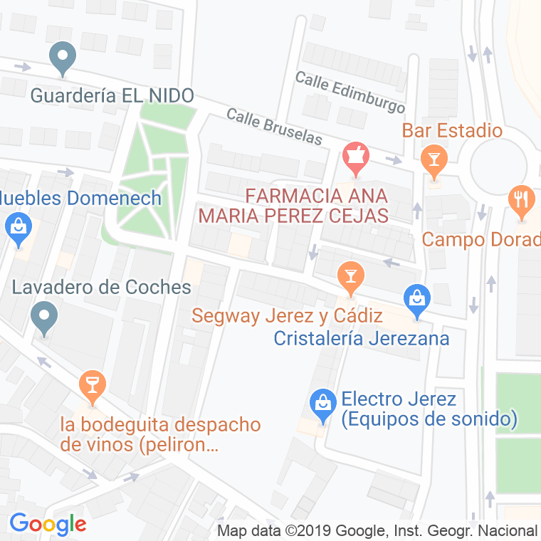 Código Postal calle Batalla De Cardela en Jerez de la Frontera