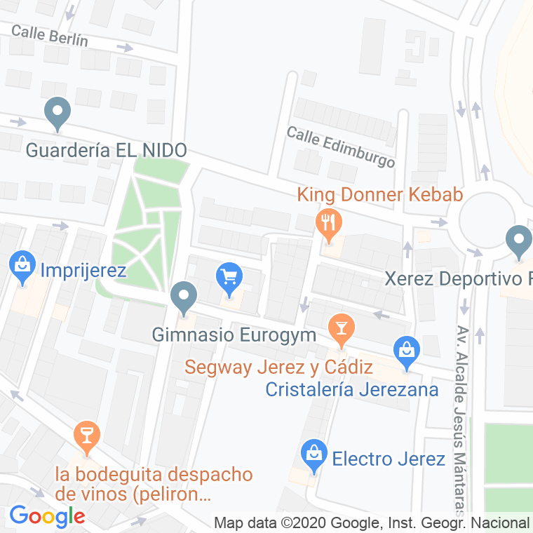 Código Postal calle Batalla De Las Sagrajas en Jerez de la Frontera