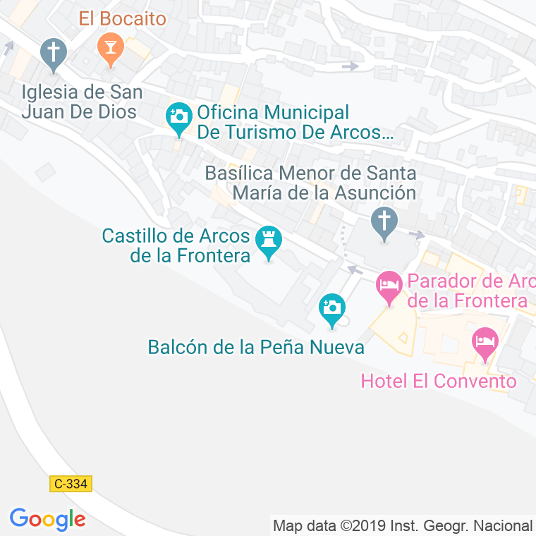 Código Postal calle Castillo De Arcos Frontera en Jerez de la Frontera