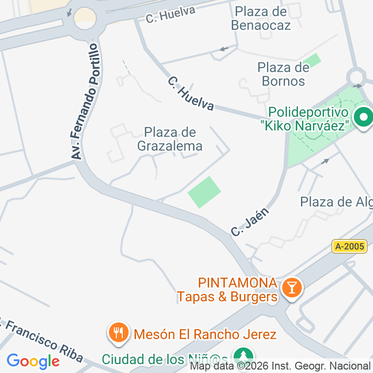 Código postal de Fernando Portillo, De, Avenida en Jerez de la Frontera
